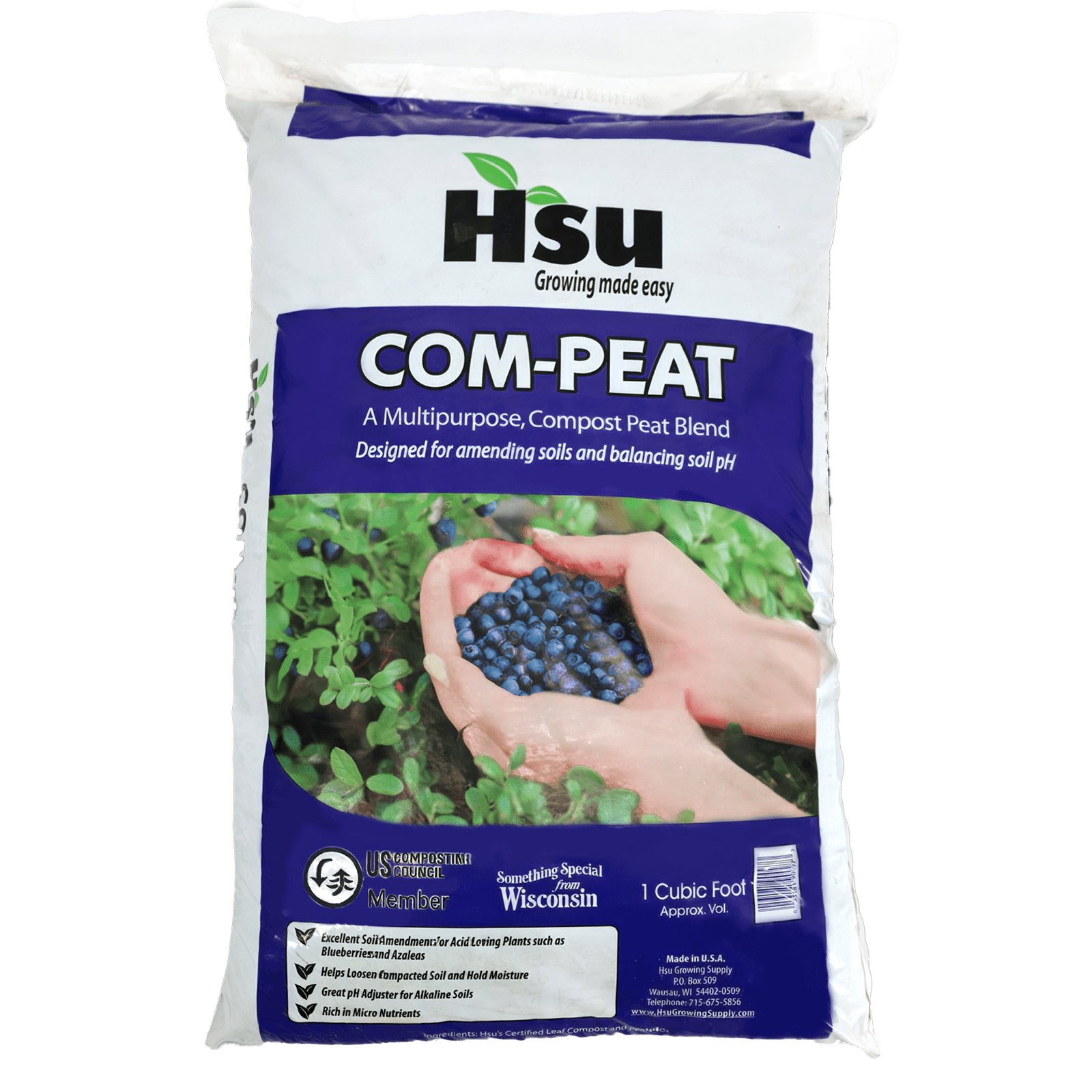 Hsu Com-Peat | Hsu Growing Supply | Compost, Mulch & Growing Supplies