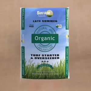 Sustane Organic Late Summer Lawn Fertilizer (4-6-4) - 30 lb bag