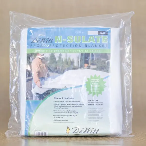 Dewitt 10' x 12' N-Sulate Frost Fabric Blanket 1.5 oz