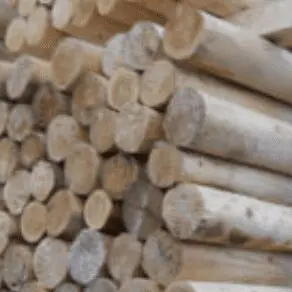 6"x8' New White Cedar Posts 49/Bundle