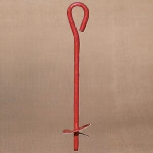 New 15" Orange Ground Augers/Anchors