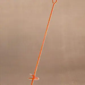 New 37" Orange Ground Anchors come with 1/8" cable & one 1/8" Clamp