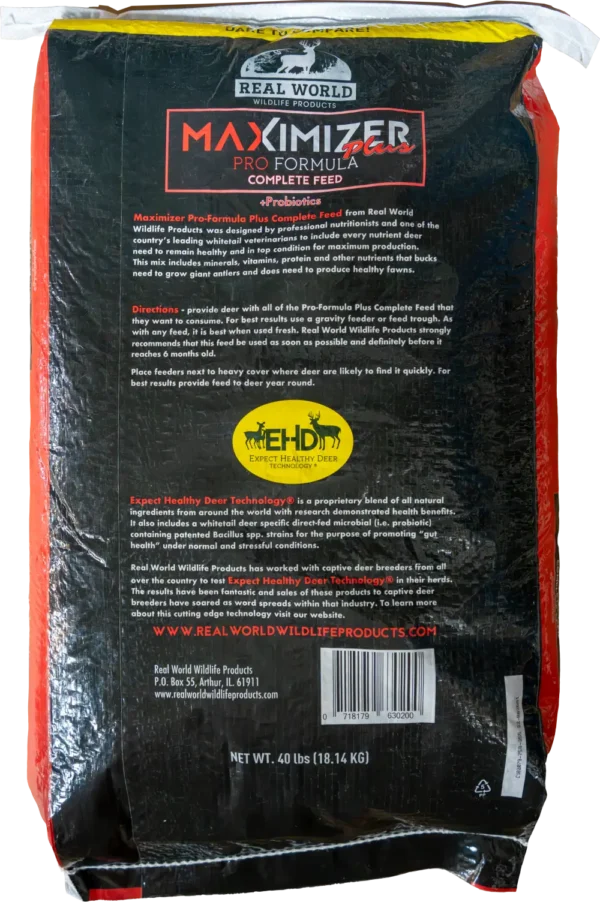 RWWP Maximizer Plus Complete Feed - 40 lb bag - Image 4