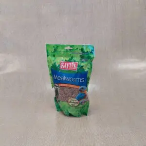 Kaytee Wild Bird Food Mealworms For Bluebirds, Wrens, Robins, Chickadees, Woodpeckers, Cardinals & Chickens - 7 oz bag Ounce